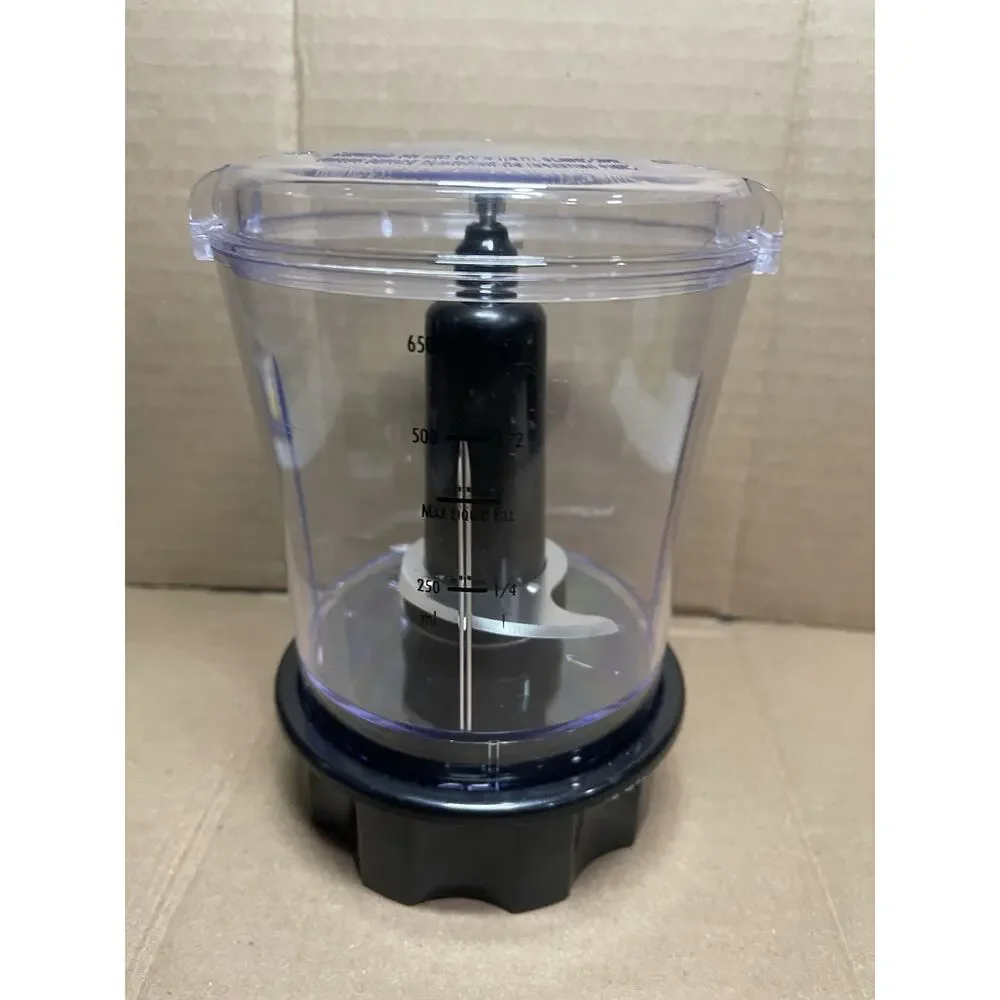 Hamilton‎ Beach Immersion Blender 3-Cup Chopper Processor Bowl Replacement 24 oz